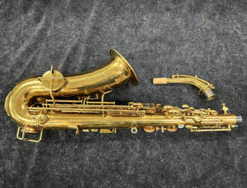 Photo 1920's Vintage Martin Handcraft Alto Saxophone, Serial #64555